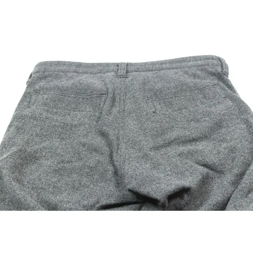 Issey Miyake Trousers Pants Mens Size 2 Gray Wool Blend Straight Leg Slim Japan